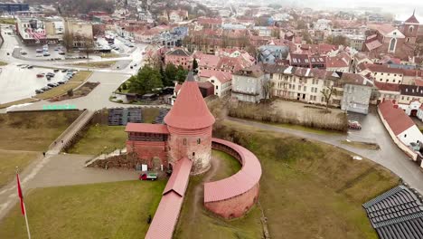 Burg-Von-Kaunas,-Litauen