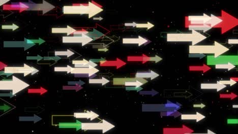 arrow flying background 4k
