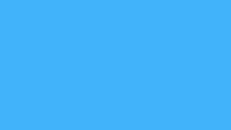animación de círculos concéntricos negros, grises y azules que giran