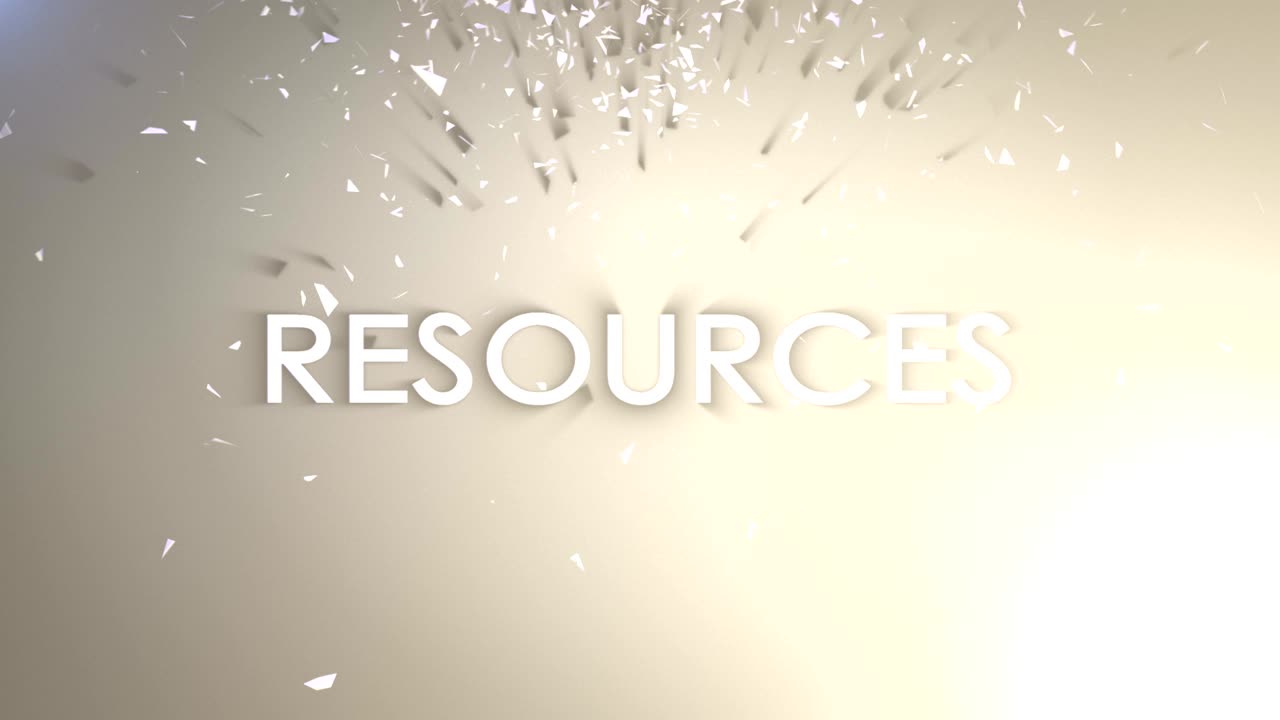 RENEWABLE ENERGY Explosion Keywords Animation. Rendering, Background, Loop