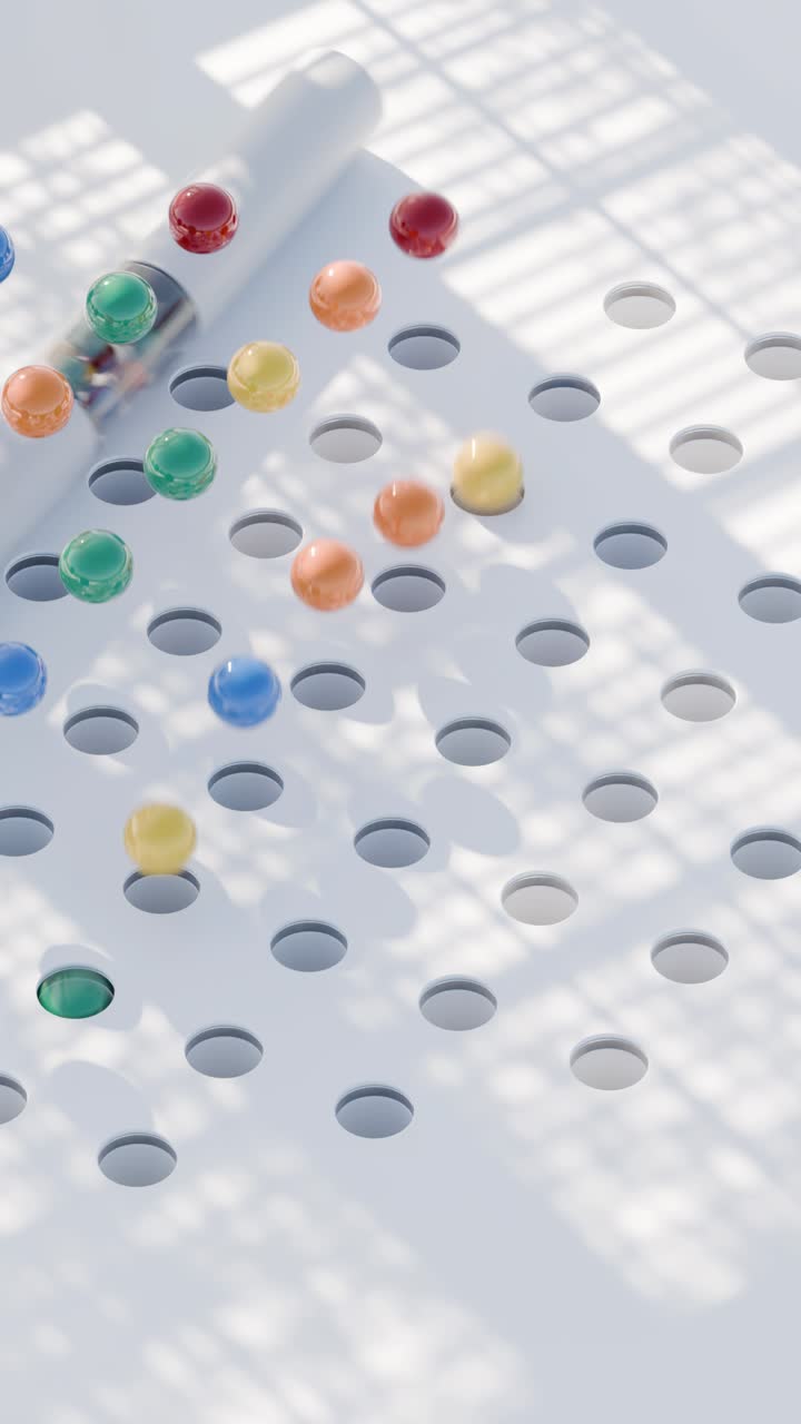 Abstract spheres and patterned holes