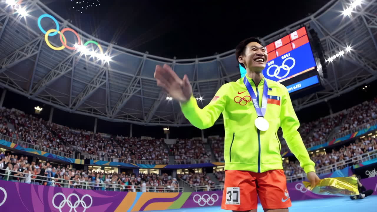 올림픽 메달리스트 축하