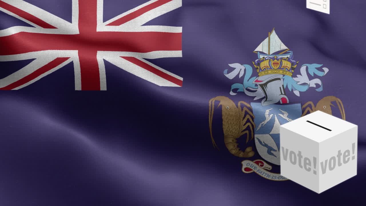 트리니다드 토바고 의 투표용지 - 발 앞 에 있는 투표용지