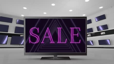 venta en tiendas de televisión