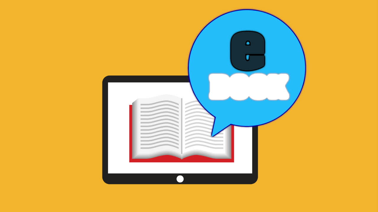descargar diseño de libros electrónicos, animación de video