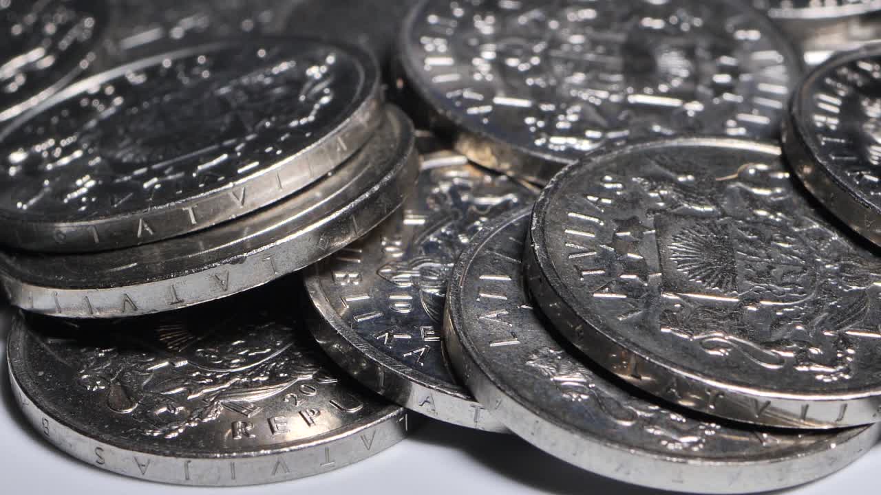 라트비아 1 라트 동전