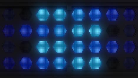 abstract futuristic led panel design