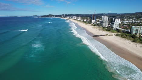 Palm-Beach---Gold-Coast-Queensland---QLD---Australia---Pull-Back-Aerial-Shot