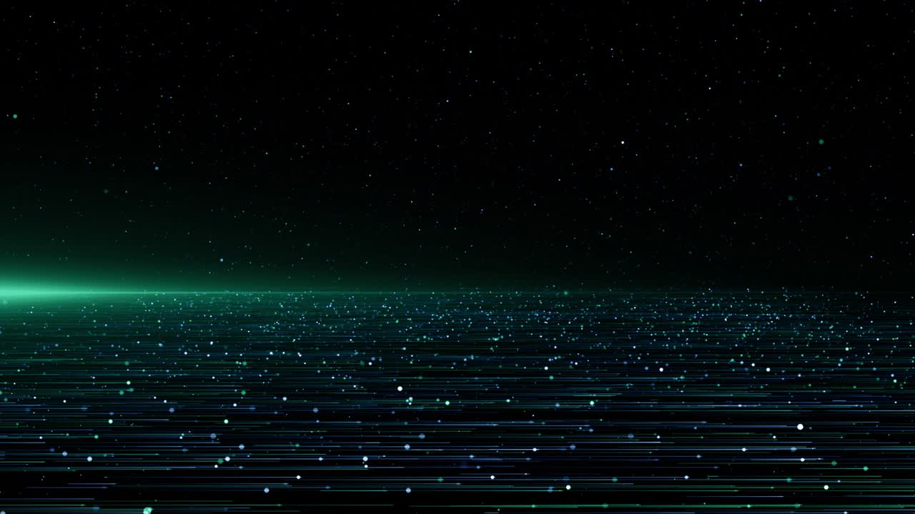 Particles dust abstract light bokeh motion titles cinematic background loop