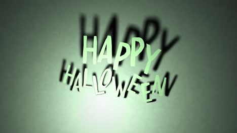 Animación-Digital-De-Luz-Sobre-Banner-De-Texto-De-Feliz-Halloween-Contra-Fondo-Verde