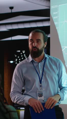 vertical video chief financial officer present capital funds and revenue data on annual reports