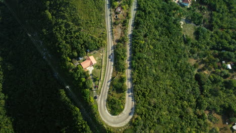 Toma-Aérea-De-Spur-Tree-Hill-En-St.