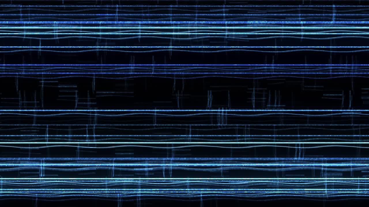 Abstract Digital Art with Horizontal and Vertical Lines