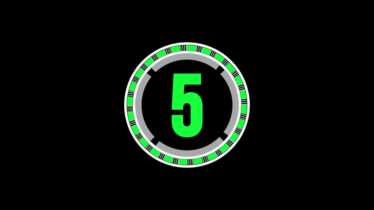 카운트다운 애니메이션