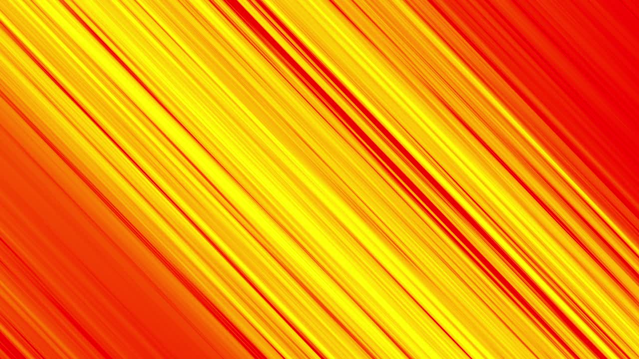 노란색 빛의 흔적이 오렌지색 배경에 움직입니다.