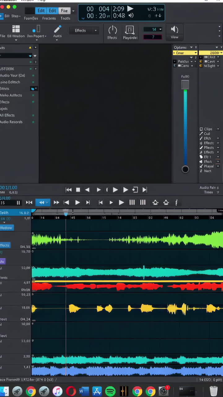 Music Production Software Interface