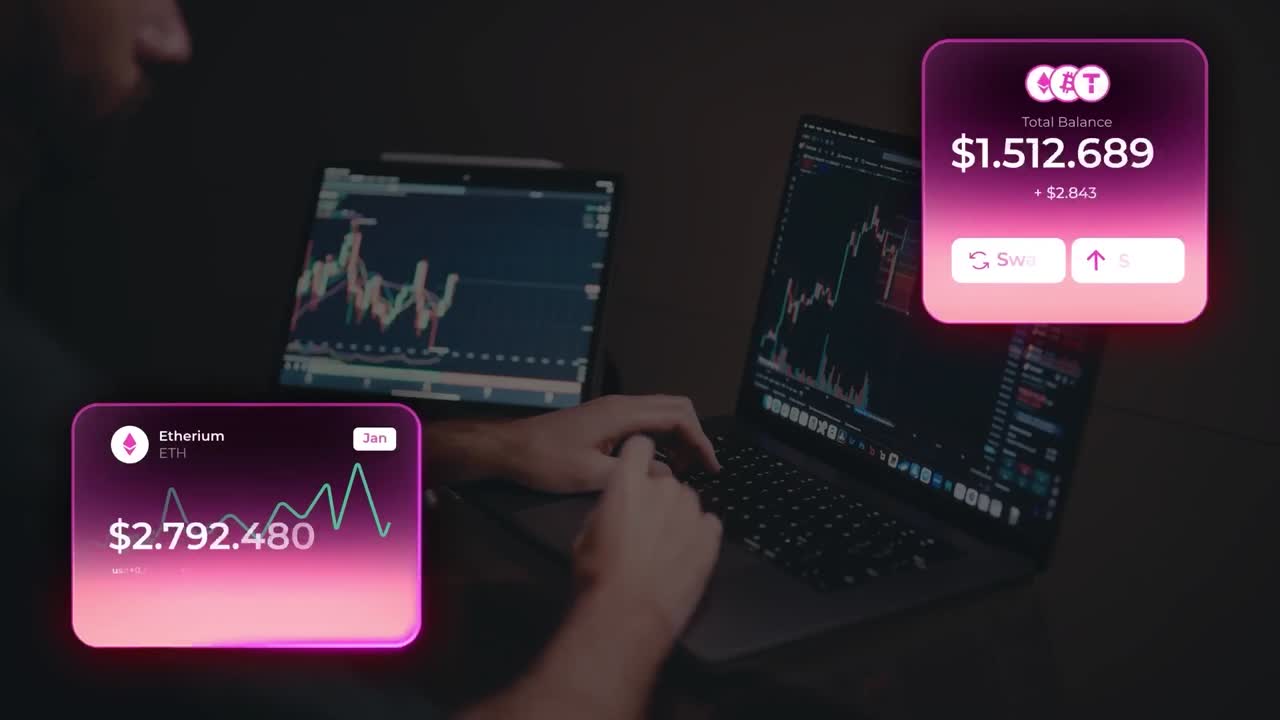 Crypto Wallet Infographic After Effect
