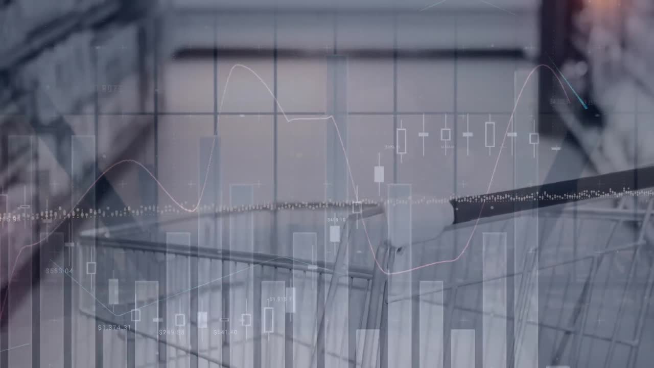 Animering av finansiell databehandling över en e-handelskorg