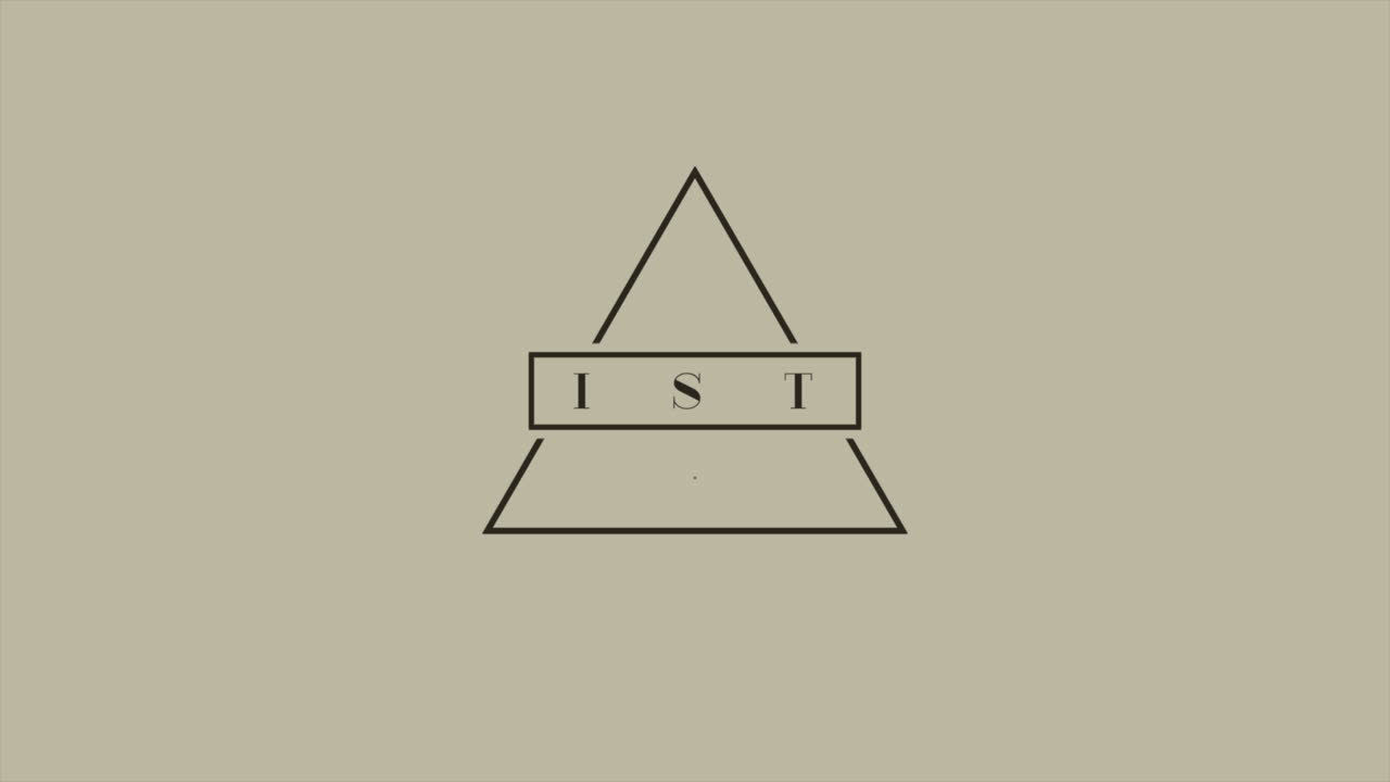 feliz navidad con triángulo hipster en degradado blanco