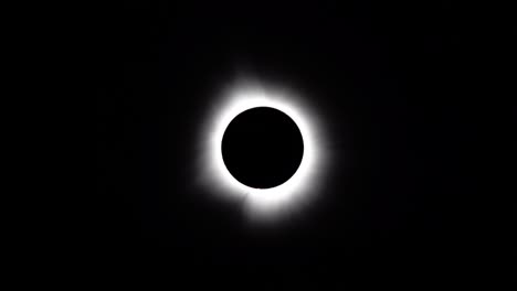 el gran eclipse de 2024 en su totalidad
