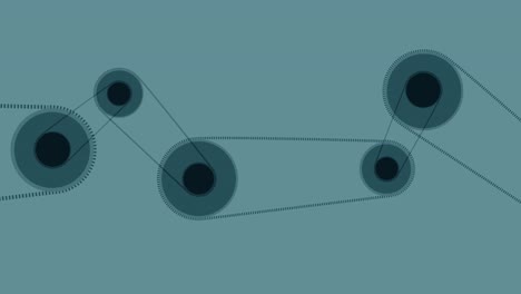 animación industrial del proceso de fabricación en la fábrica