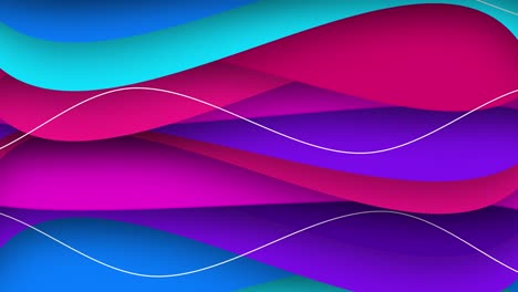 colorful wavy background