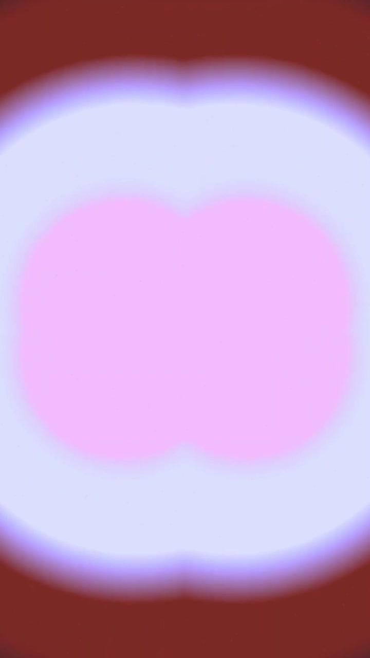 Abstract Pink and Purple Symmetrical Pattern Loop