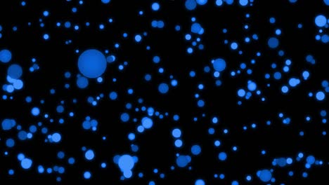animación de bola de punto de tamaño medio en movimiento gráficos de movimiento