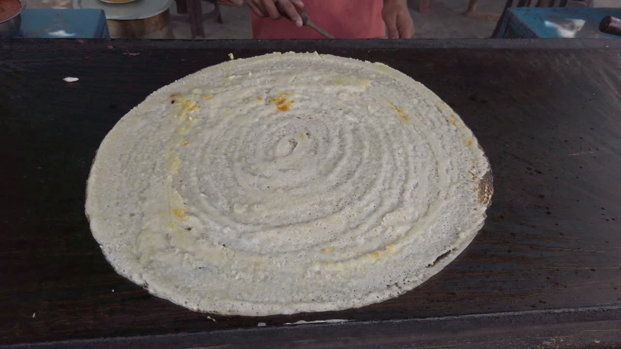 un manjar popular del sur de la india, el dosa es un delicioso alimento de confort