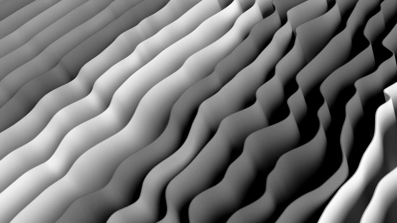 Color shifting wave curve gradient.