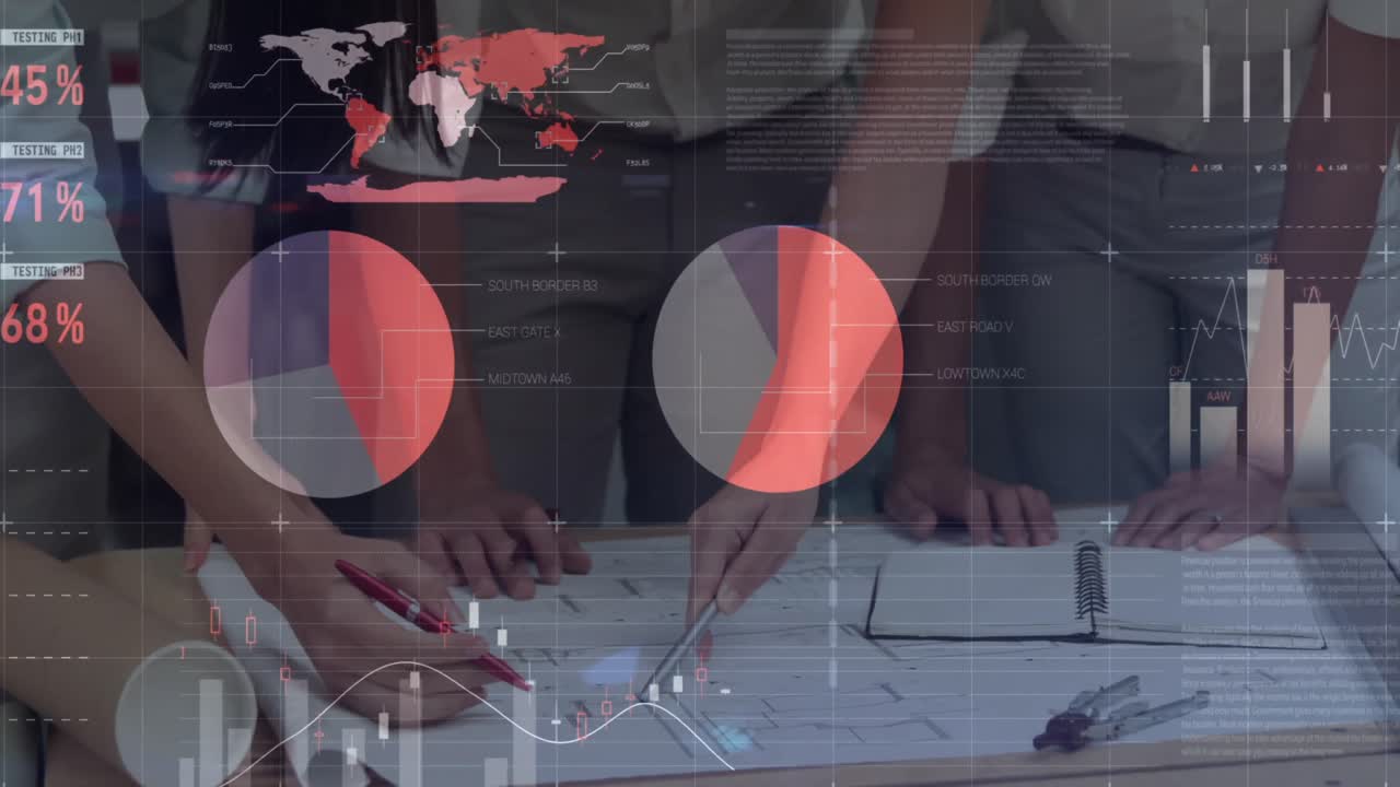 회의에서 기업인들에 대한 통계 및 금융 데이터 처리의 활성화