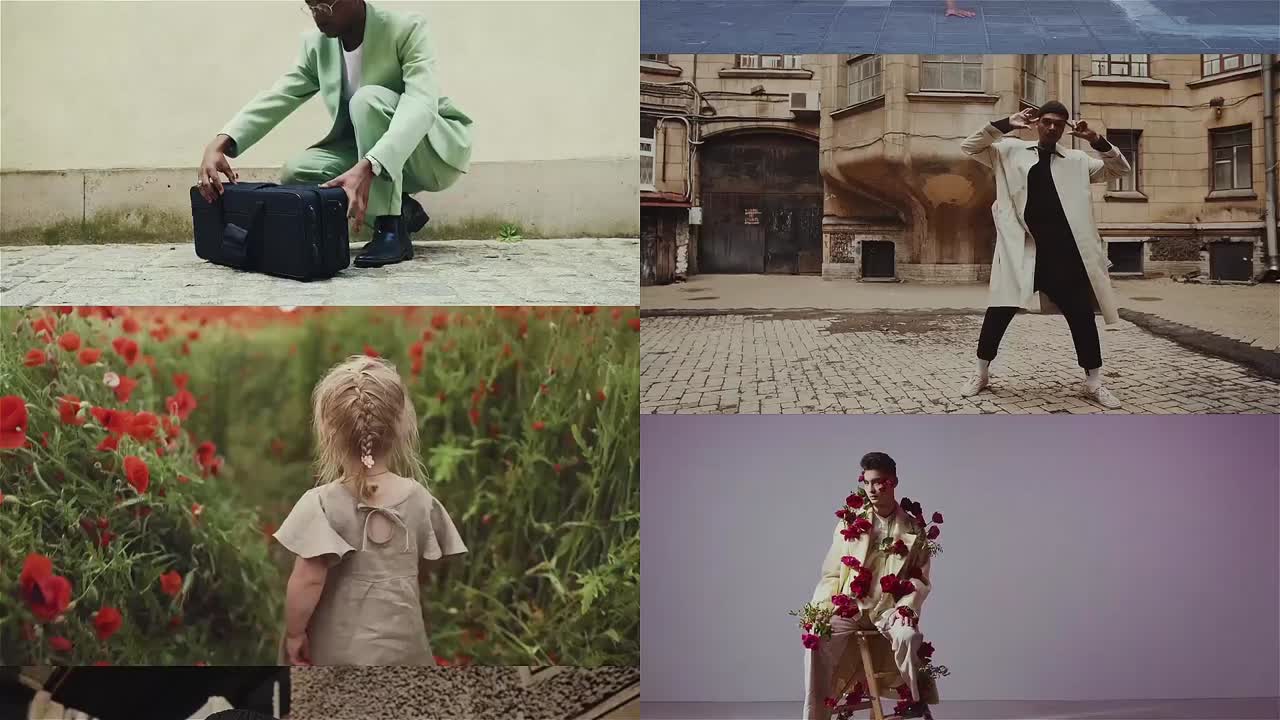 Stylové úvodní video pro čisté úvody, budování značky a moderní video prezentace