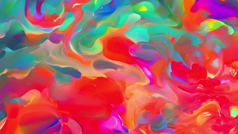 vibrant abstract fluid art background
