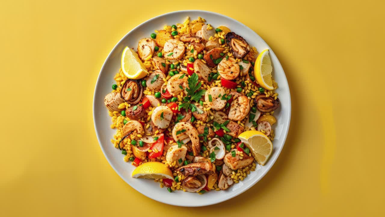 paella de mariscos
