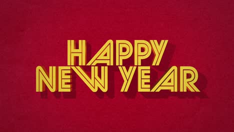 Retro-Happy-New-Year-text-set-on-a-red-grunge-texture