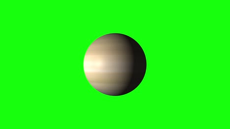 4K-Planet-Saturn-Green-Screen