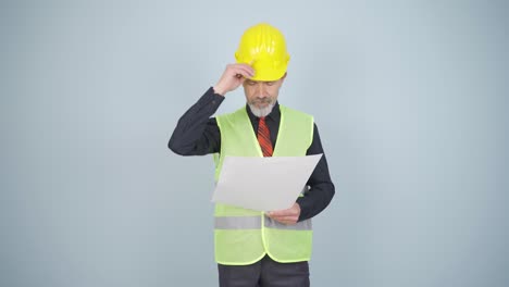engineer who doesn't like the project.