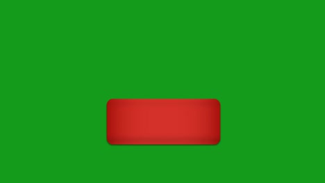 live video symbol motion graphics with green screen background
