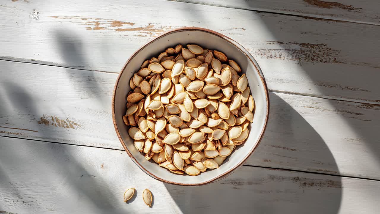 그에 긴 호박 씨