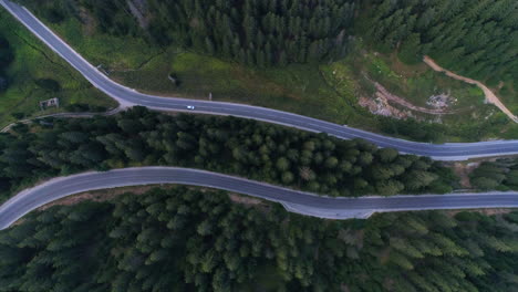 road through the mountain
