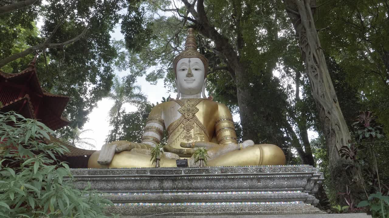 Large Buddha Statue, Wat Phra That Doi Suthep, Chiang Mai, Thailand