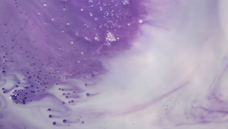 abstract purple and white liquid painting