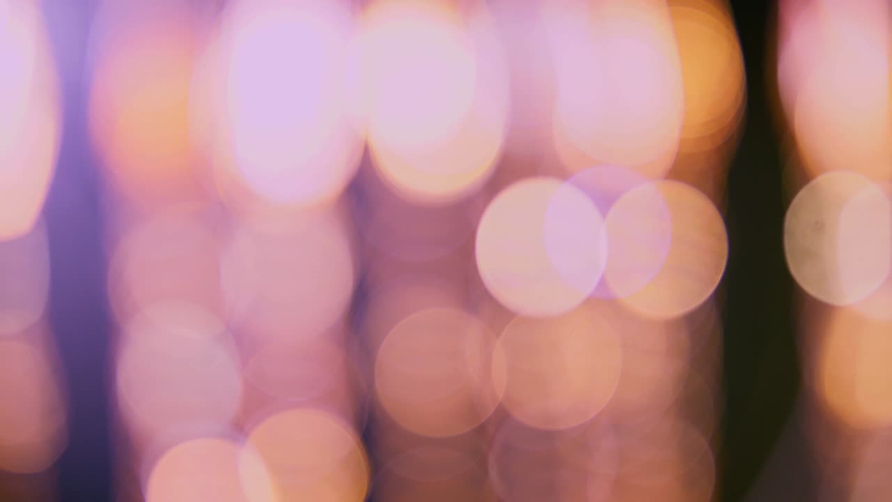 efecto de luz desfocado de la luz de navidad