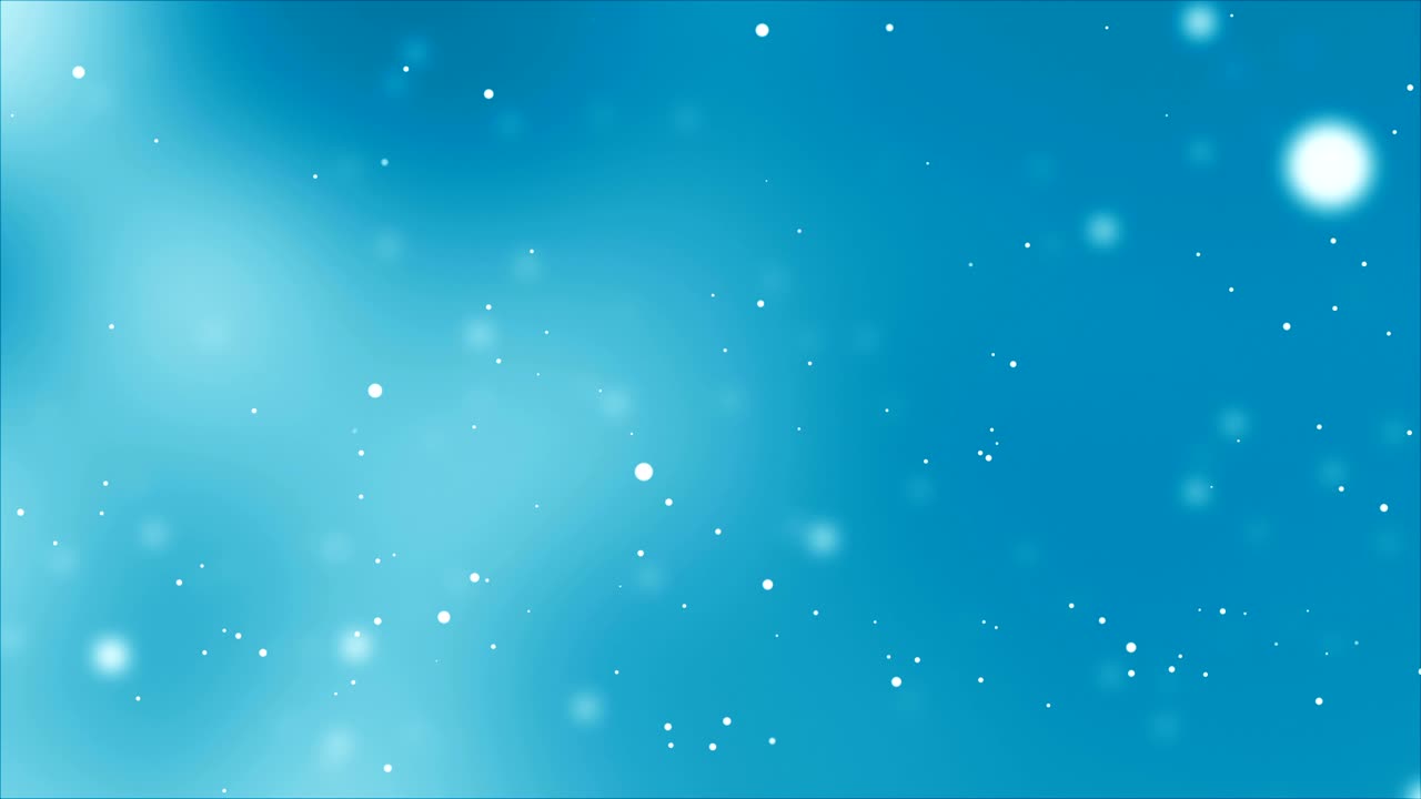 Loop di particelle sfocate 4K.