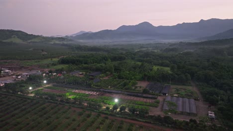 Vista-Pintoresca-De-Las-Tierras-De-Cultivo-Cerca-Del-Destino-De-Viaje-En-Villa-Altagracia,-República-Dominicana