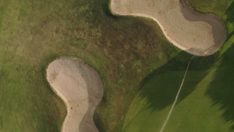 zenith view of golf course