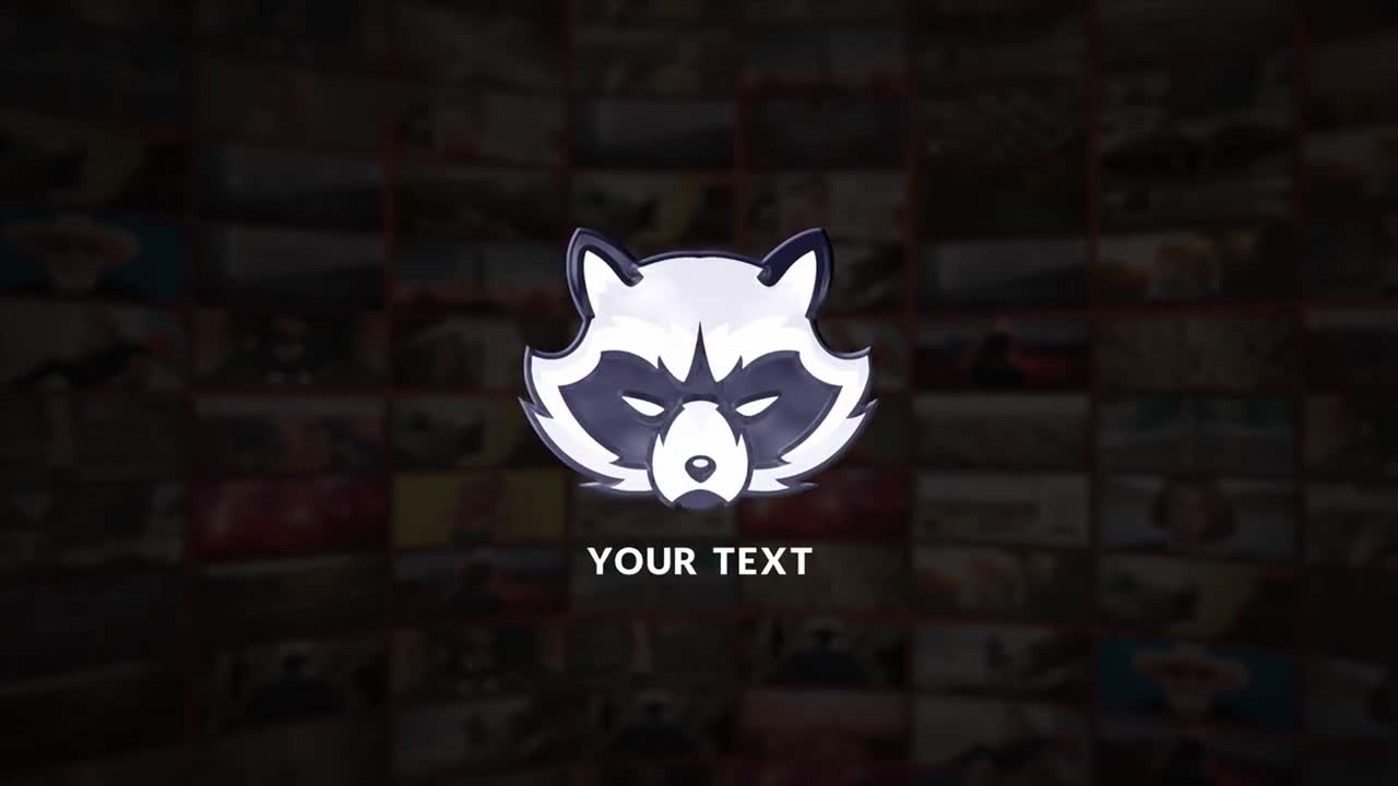 Intro logo video wall