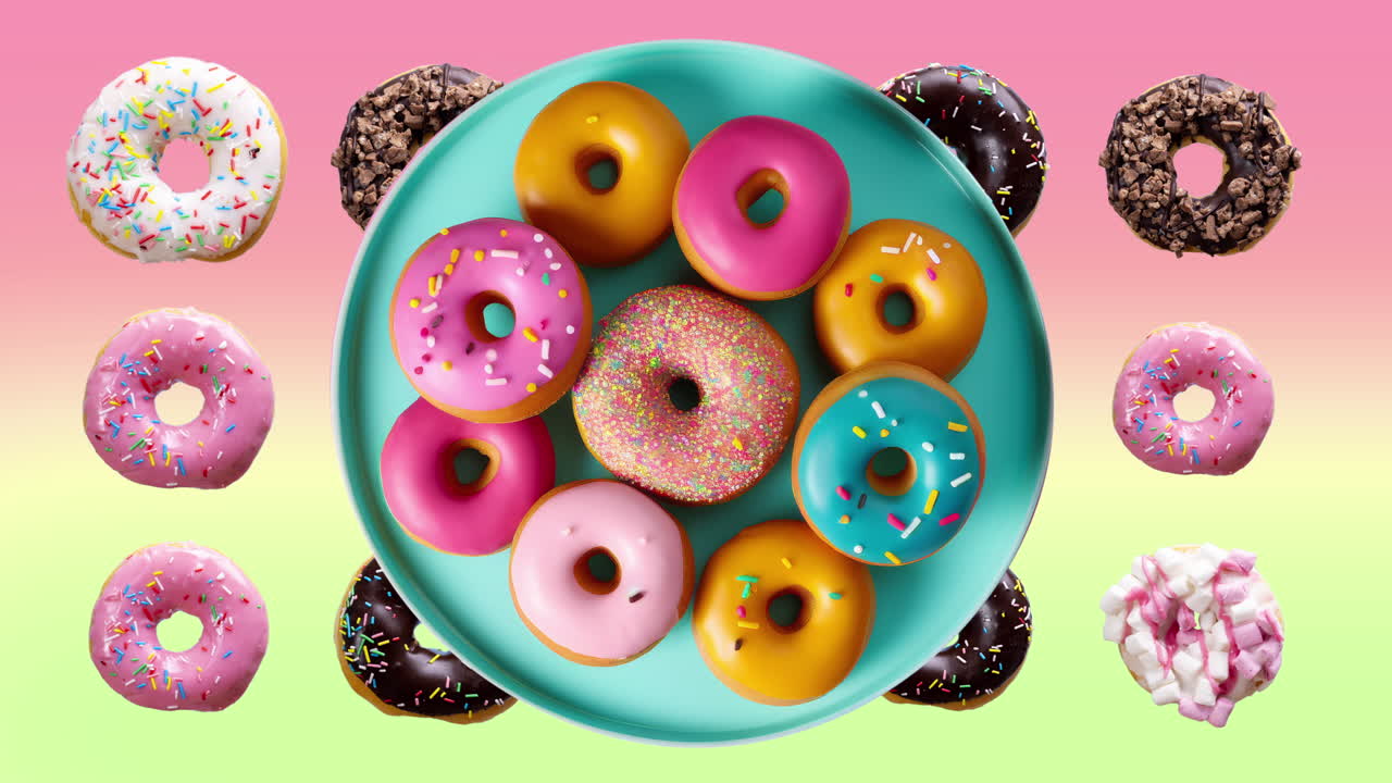 donuts generados por ai