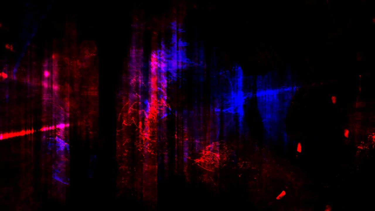 movimiento abstracto de rojo oscuro y azul en textura grungy - animación de fondo de movimiento de bucle sin costuras de 4k