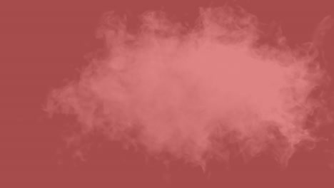 animación de una sombra roja sobre un fondo rojo